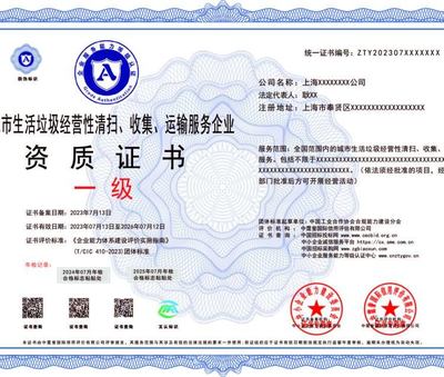 城市生活垃圾經(jīng)營(yíng)性清掃、收集、運(yùn)輸服務(wù)企業(yè)資質(zhì)證辦理指南 流程與時(shí)間詳解
